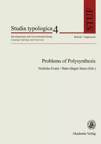 Problems of Polysynthesis cover