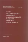 Die Lehrautorität Des Papstes Und Die Dominikanertheologen Der Schule Von Salamanca cover