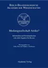 Mediengesellschaft Antike? cover