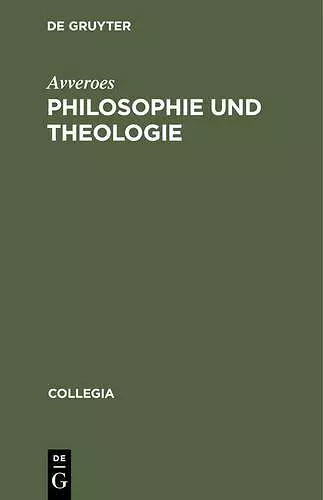 Philosophie und Theologie cover
