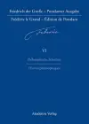 Friedrich der Große - Potsdamer Ausgabe Frédéric le Grand - Édition de Potsdam, BAND 6, Philosophische Schriften - Oeuvres philosophiques cover