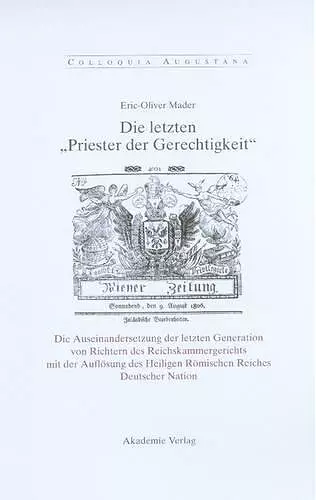 Die Letzten Priester Der Gerechtigkeit cover