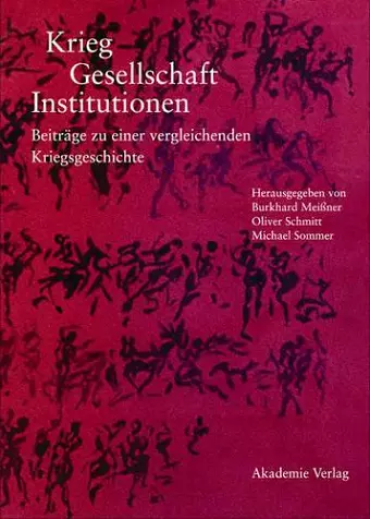 Krieg - Gesellschaft - Institutionen cover