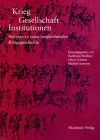 Krieg - Gesellschaft - Institutionen cover