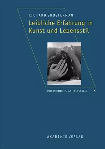 Leibliche Erfahrung in Kunst und Lebensstil cover