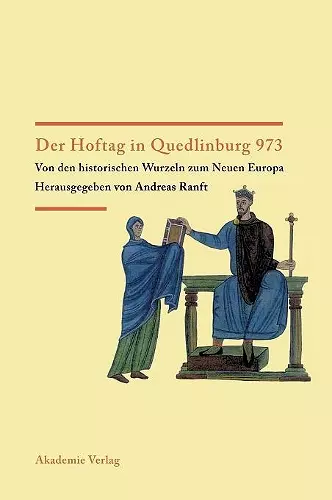 Der Hoftag in Quedlinburg 973 cover