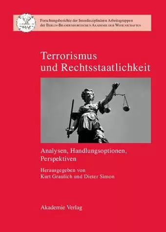 Terrorismus Und Rechtsstaatlichkeit cover