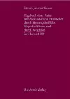 Steven Jan Van Geuns. Tagebuch Einer Reise Mit Alexander Von Humboldt Durch Hessen, Die Pfalz, Längs Des Rheins Und Durch Westfalen Im Herbst 1789 cover
