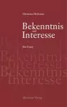 Bekenntnis und Interesse cover