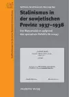 Stalinismus in der sowjetischen Provinz 1937-1938 cover