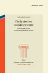 Die lykischen Bundespriester cover