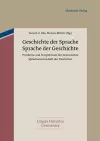 Geschichte der Sprache - Sprache der Geschichte cover