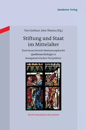 Stiftung und Staat im Mittelalter cover