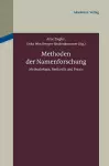 Methoden der Namenforschung cover