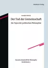 Der Tod der Gemeinschaft cover