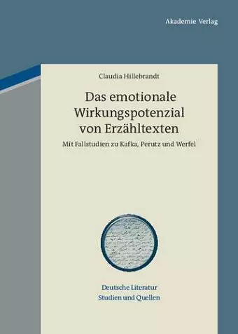 Das emotionale Wirkungspotenzial von Erzähltexten cover