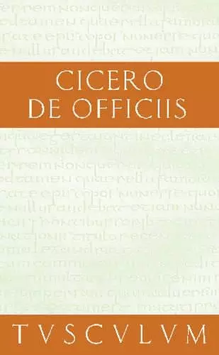 Vom Pflichtgemäßen Handeln / de Officiis cover