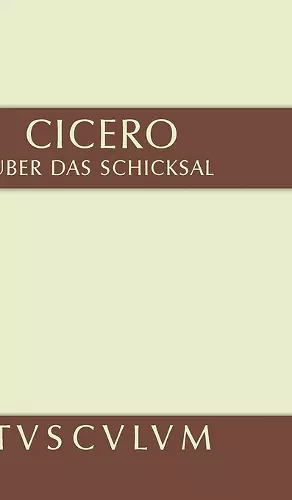Über das Schicksal / De fato cover