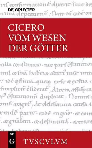 Vom Wesen Der Götter / de Natura Deorum cover