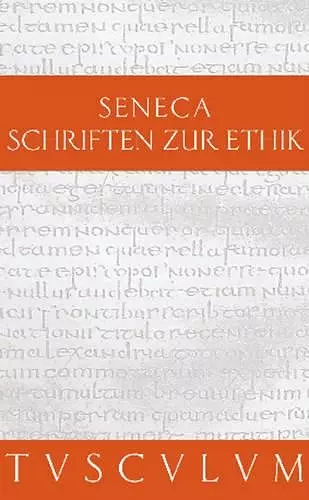 Schriften Zur Ethik cover