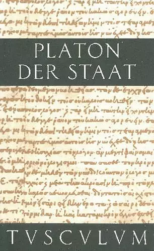 Der Staat / Politeia cover
