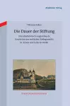 Die Dauer der Stiftung cover