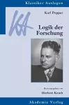 Karl Popper: Logik Der Forschung cover