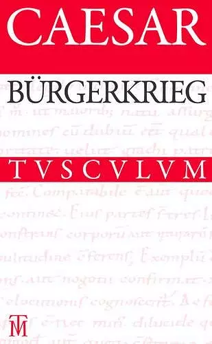 Bürgerkrieg / De bello civili cover