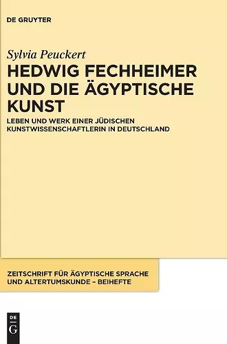 Hedwig Fechheimer und die ägyptische Kunst cover