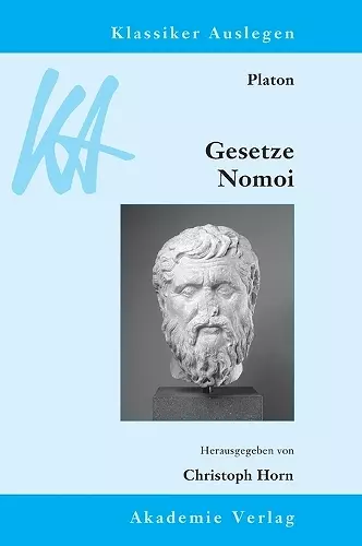 Platon: Gesetze/Nomoi cover