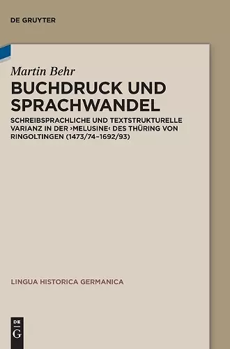 Buchdruck und Sprachwandel cover