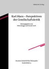 Karl Marx - Perspektiven Der Gesellschaftskritik cover
