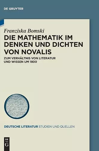 Die Mathematik im Denken und Dichten von Novalis cover