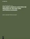 Keilschrifttexte aus Assur 1 cover