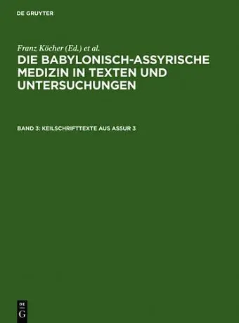 Keilschrifttexte aus Assur 3 cover