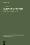 Kleine Schriften cover