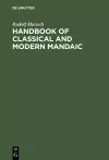 Handbook of Classical and Modern Mandaic cover