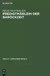 Predigtmärlein der Barockzeit cover