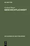 Geschichtlichkeit cover