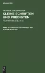 Schriften Zur Kirchen- Und Bekenntnisfrage cover