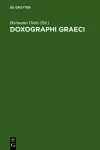 Doxographi Graeci cover