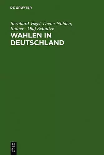 Wahlen in Deutschland cover