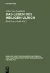 Das Leben des Heiligen Ulrich cover