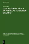 Das Adjektiv reich im mittelalterlichen Deutsch cover