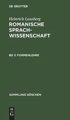 Formenlehre cover