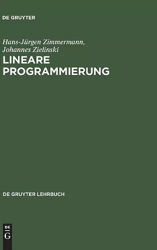 Lineare Programmierung cover