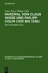 Parzifal von Claus Wisse und Philipp Colin (1331 bis 1336) cover