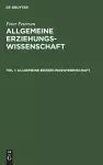 Allgemeine Erziehungswissenschaft cover