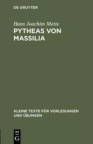 Pytheas von Massilia cover