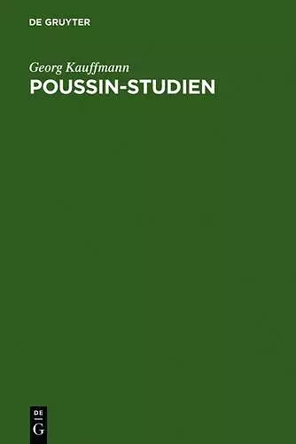 Poussin-Studien cover